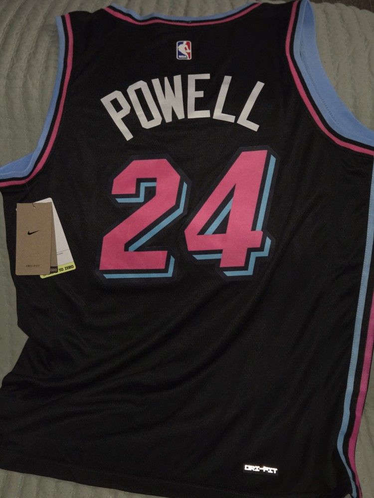 Miami Heat Powell City Edition Jersey