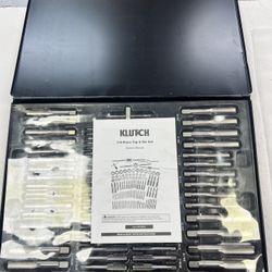 Klutch 110-Piece Tap & Die Set