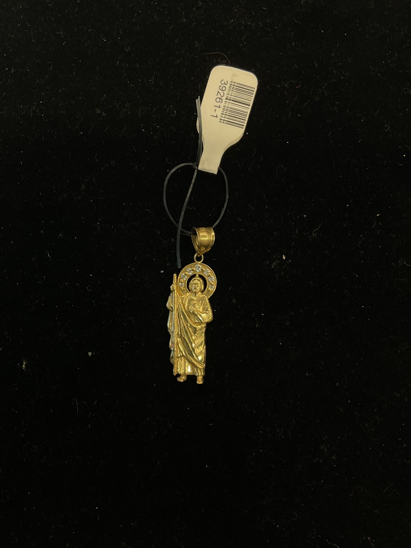 10KT San Judas Pendant 39261-1