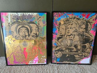 For Sale: (2) Wall Art Print 16"x21" from local artist