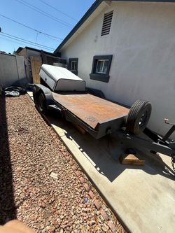 Flatbed Car Hauler Trailer