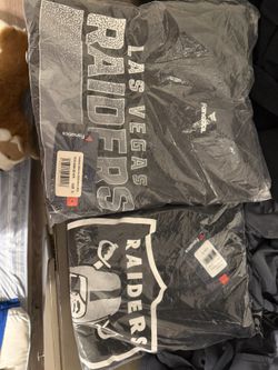 2 Brand new XL Las Vegas Raiders Shirts $40 For both