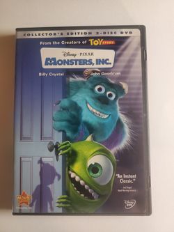 DVD - Disney - "Monsters Inc"