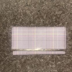 Plaid Clutch Wallet / Long Wallet 