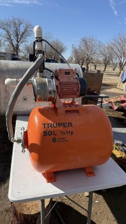 TRUPER 50L 1/2 Hp Water Pump