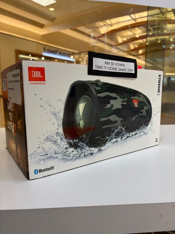 Jbl Xtreme 2 Bluetooth Speaker New - Pay $1 today and the rest later!!