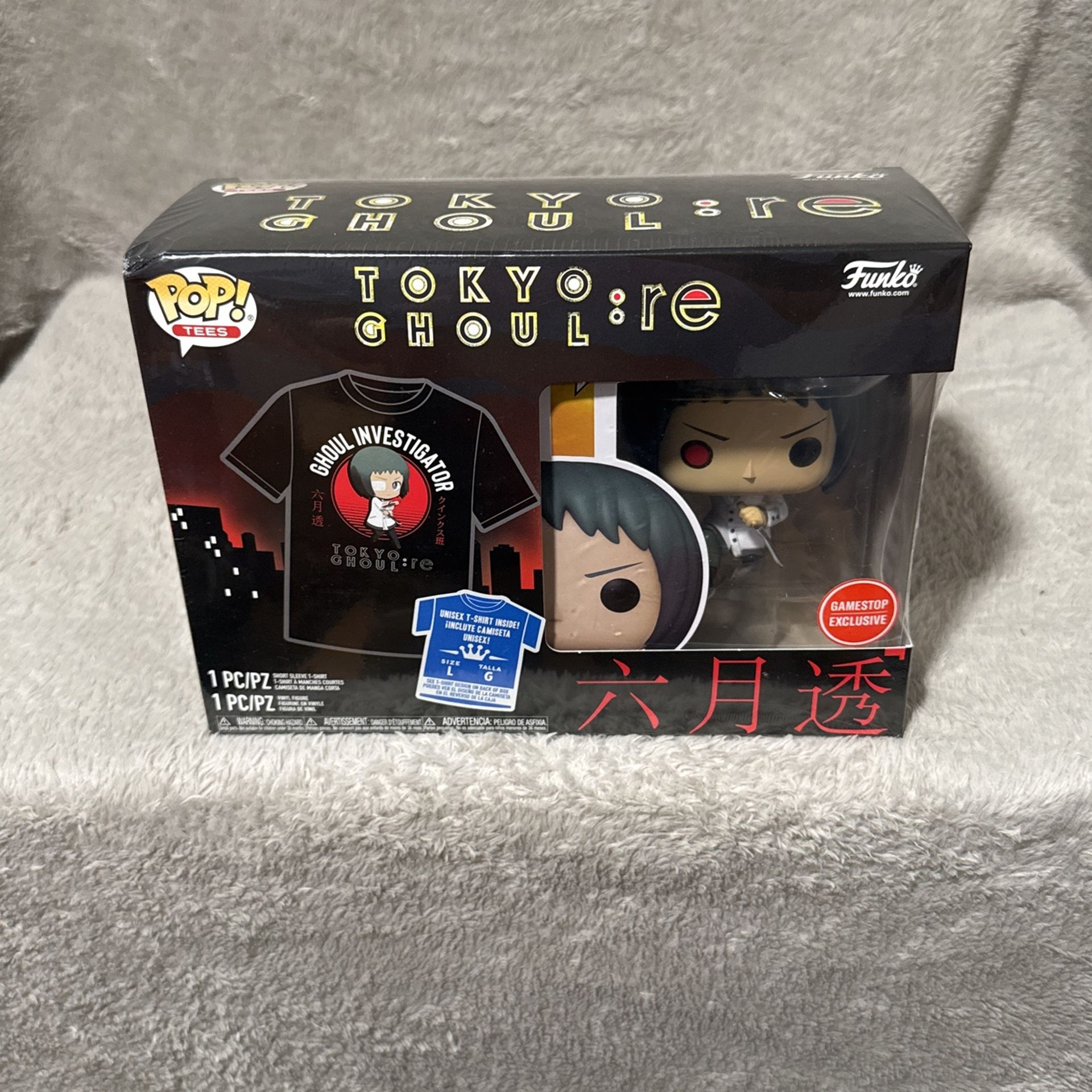 Toru Mutsuki Funko Pop And T-shirt Combo