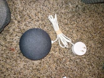 Google mini home smart speaker