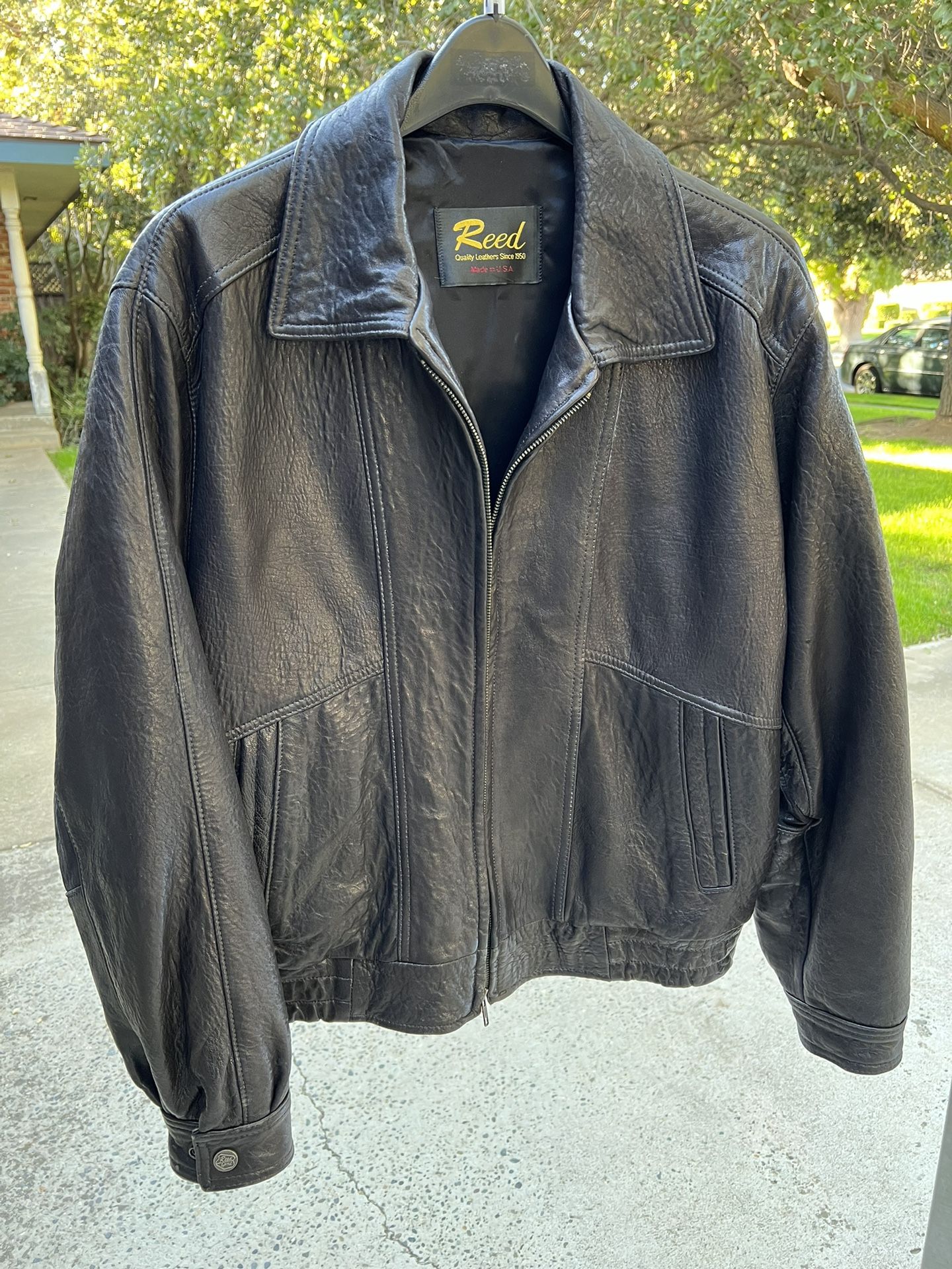 Leather jacket