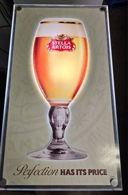 Stella Beer Light Up Sign