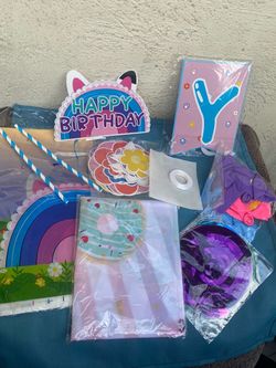 Gabby Dollhouse Birthday Party Decoration Set