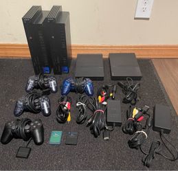 PS2 Slim and Fat Consoles