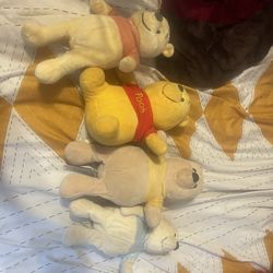 Winnie The Pooh Plushies