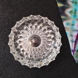 Ashtray And Huge Piece Ofobsidian