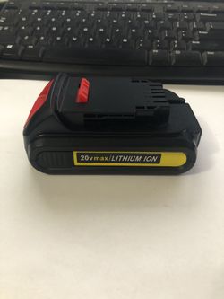 DeWalt 20V Max replacement battery by Vanon
