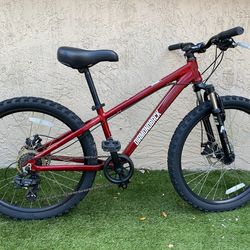 Red Diamondback Hook 24 inch Mountain Bike (8-12 years) - Local Delivery for a Fee - See My Items 😎