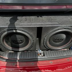 Q Bomb Box W/ Two 15” DB Drive Speakers