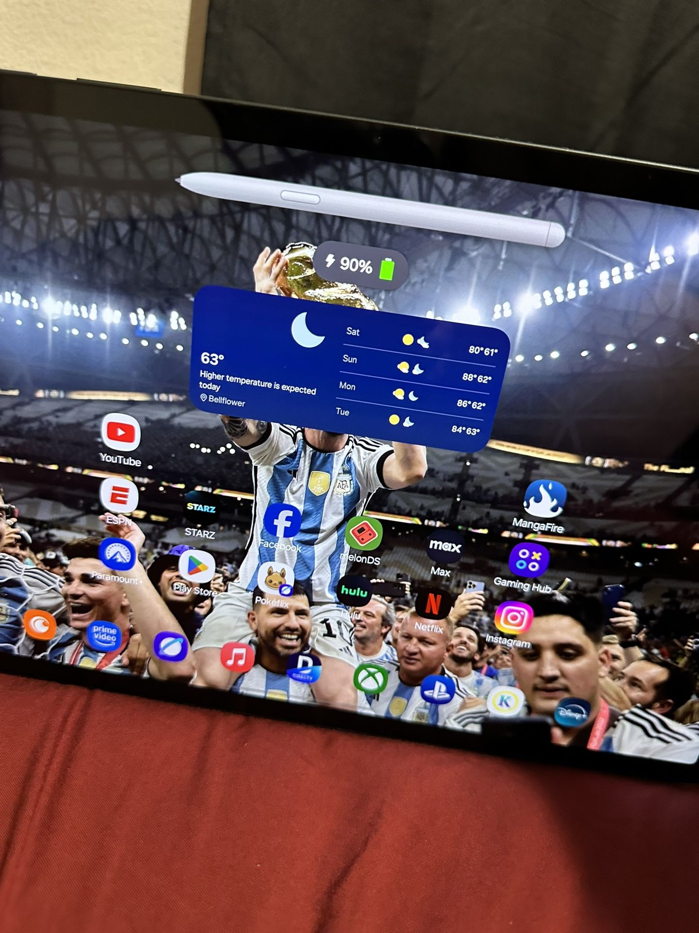 Samsung Tab S9+ , 5G 256GB