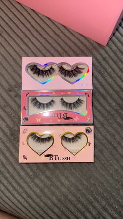 60 Pairs of Brand New False Eyelashes – 3 Styles 💕✨