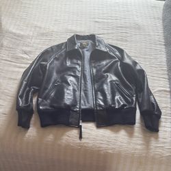 Golden Bear Riverton Leather jacket (New) 