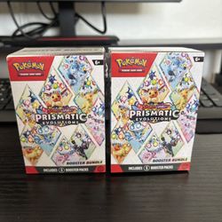 Pokemon Prismatic Evolutions Booster Bundle