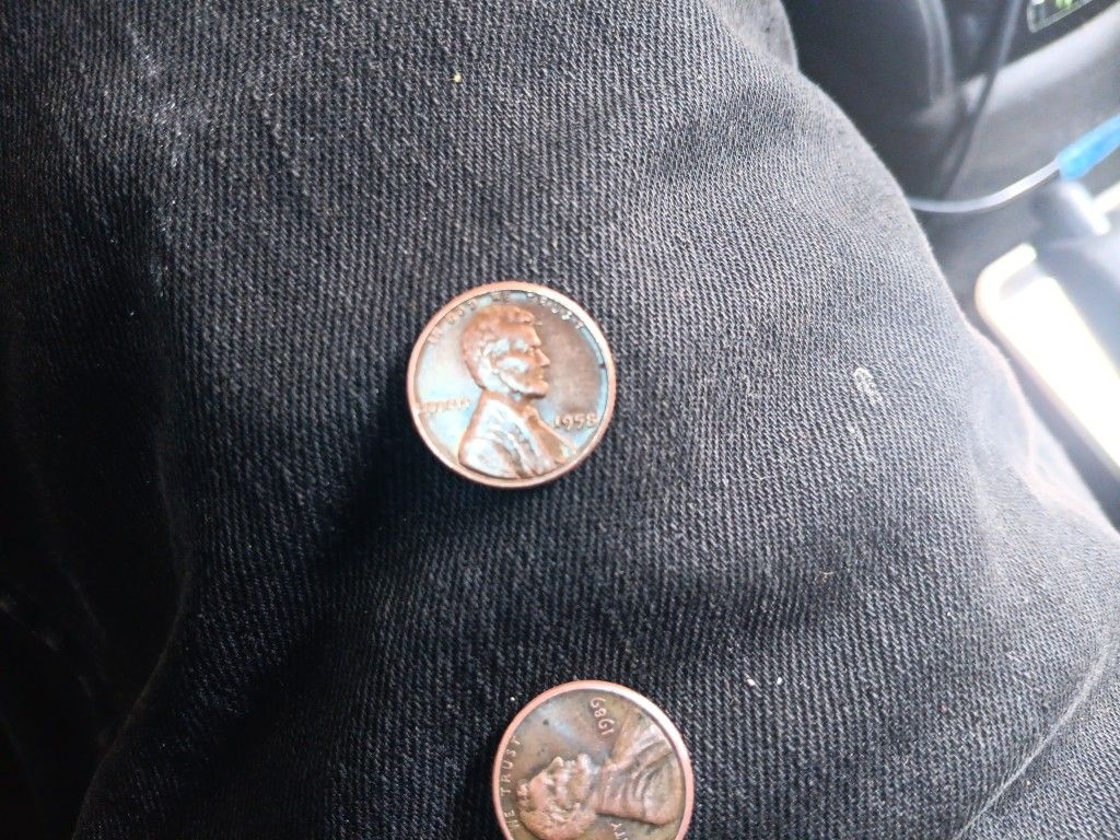 1958 No Mint Mark Penny