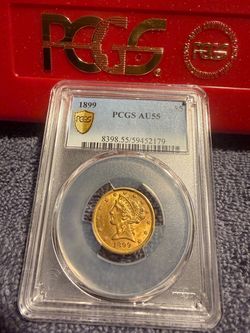 1899 PCGS AU 55