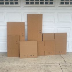23 Moving Corrugated Boxes Variety Sizes