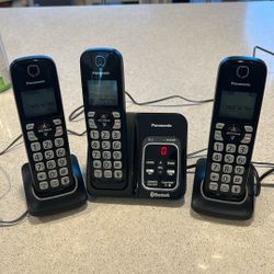 Panasonic Cordless Phone - 3 Piece 