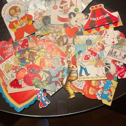 Original 50’s / 60’s Valentine Plus Bday,Xmas Cards