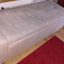 Greyish Ottoman 