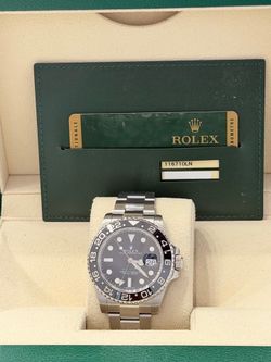 2011 Rolex Preowned 40mm GMT Master II (W/Card)