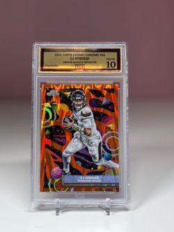2025 topps cosmic chrome cj stroud /25