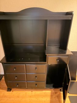 Office Hutch Storage Cabinet