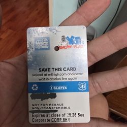 Mt High Lift Tickets