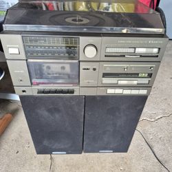 Cassette Player Turntable 