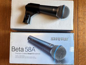 Shure Beta 58A Dynamic Supercardioid