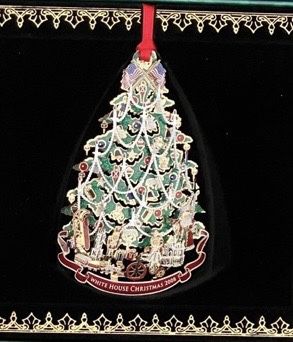 Christmas ornaments White House 2008 Original/Never used