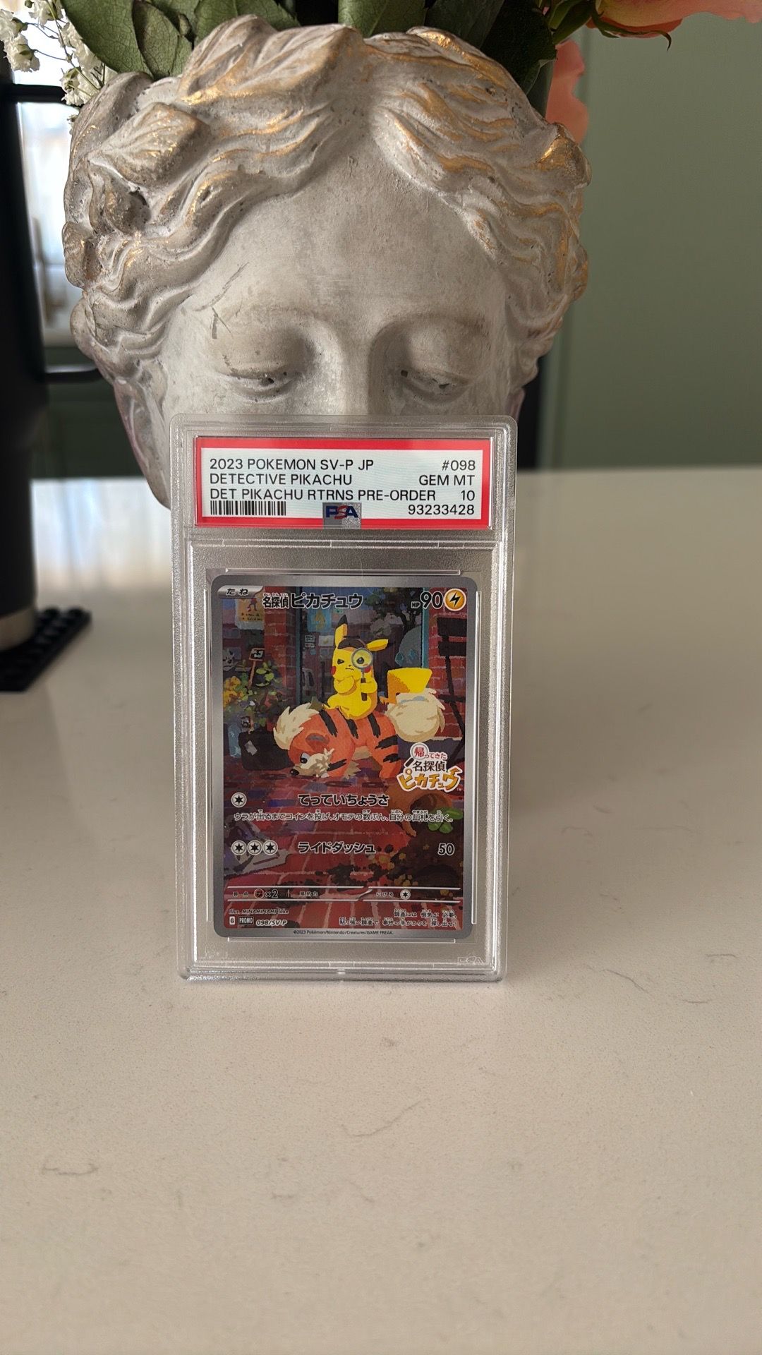 Detective Pikachu Promo Pre-order PSA 10