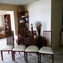 4 Modern Dinner Chairs