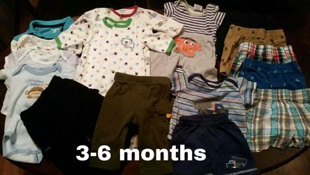3-6 months baby clothes