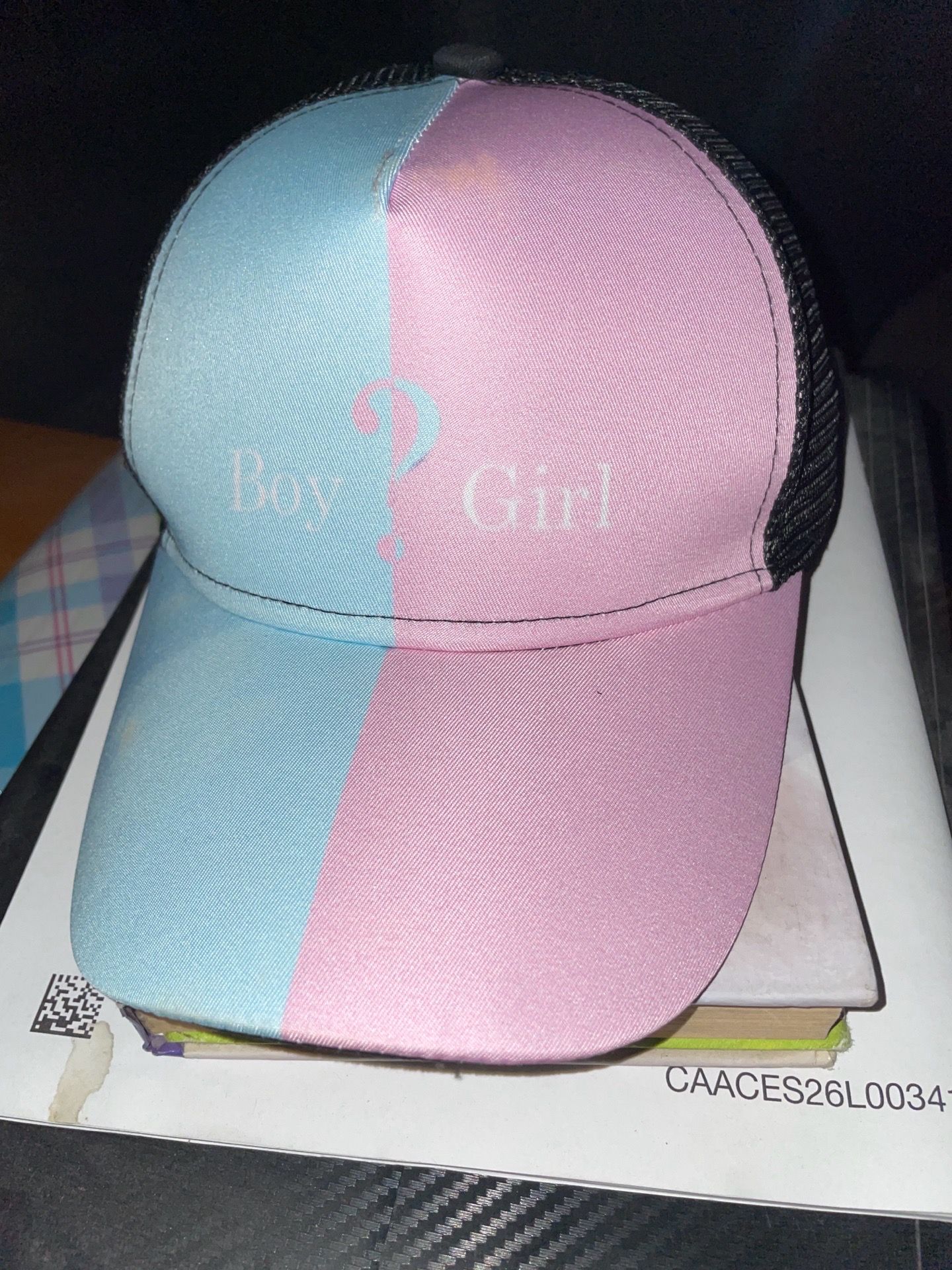 Gender Reveal trucker hat
