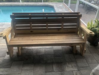 Bench that converts into a table