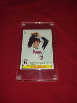 Near Mint Vintage Old Signed 1979 Nolan Ryan Baseball Card - Topps $115