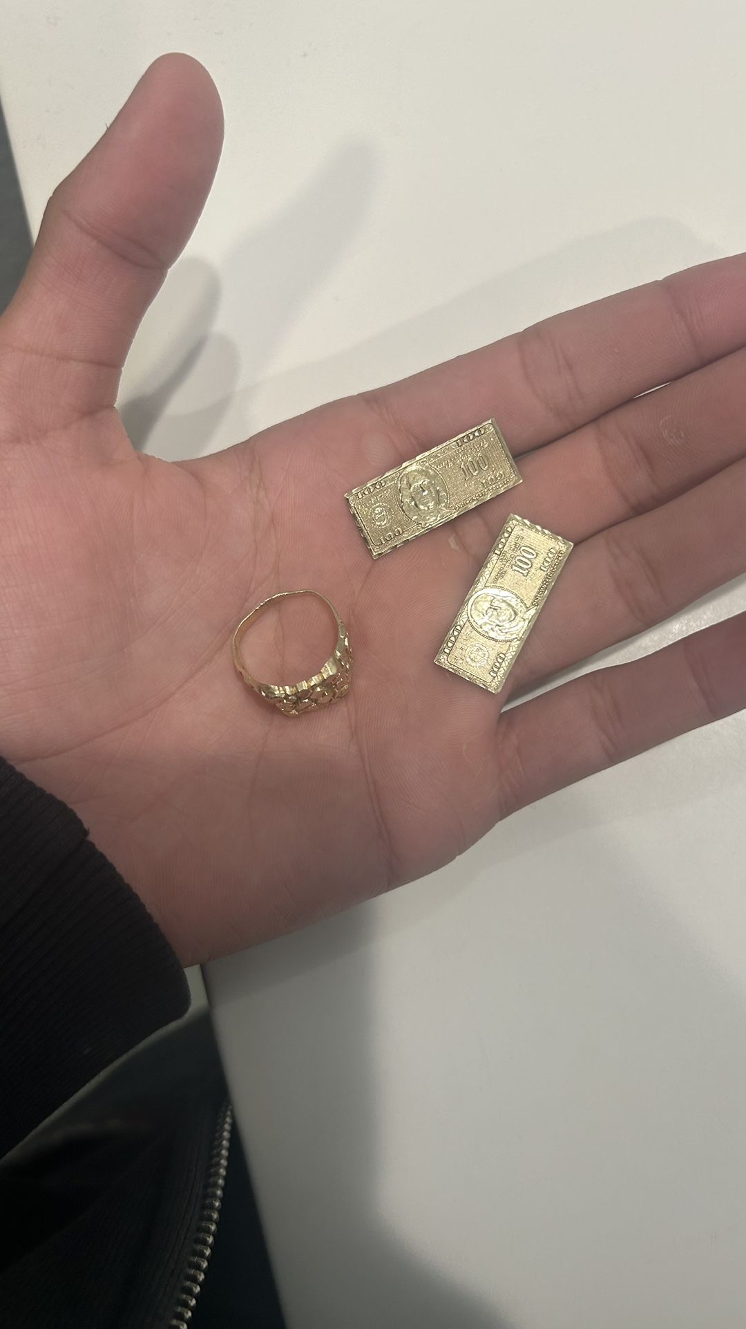 Benji Earrings & Nugget Ring