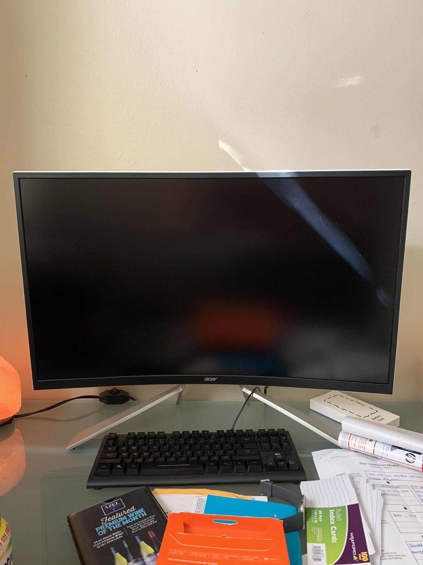 ACER 31.5 Inch Curved Monitor GREAT FOR GAMING!