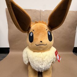 Pokémon Jumbo Eevee 24" Plush Brand New With Tags 