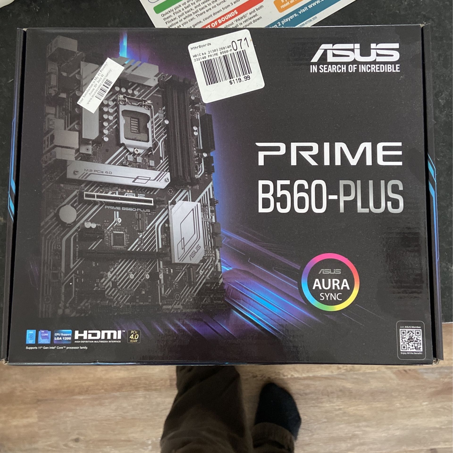 Asus Prime B560 Plus Motherboard Mainboard ASUS Prime B560-Plus AC