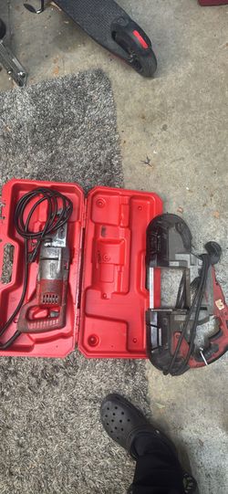 Milwaukee sawzall and bandsaw