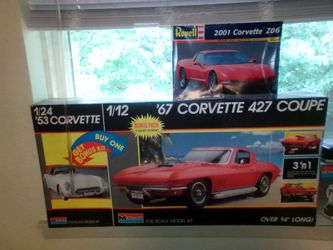 Corvette Model kit 1/12 scale & 1